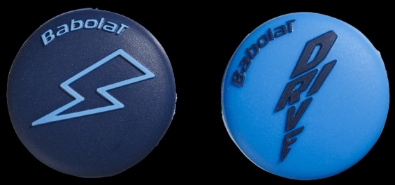 Babolat Flash Damp Vibration Dampener 2-Pack (Blue)