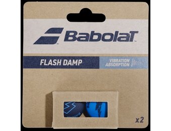 Babolat Flash Damp Vibration Dampener 2-Pack (Blue)