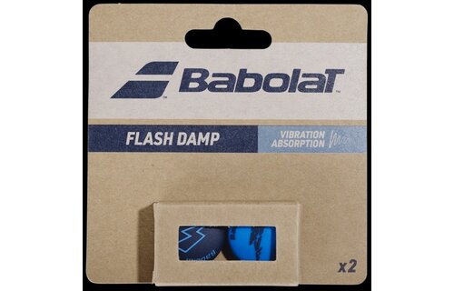 Babolat Flash Damp Vibration Dampener 2-Pack (Blue)