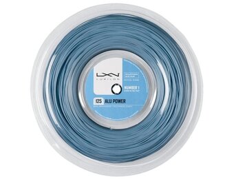 Luxilon Alu Power 125/16L Tennis String 220m Reel (Ice Blue)