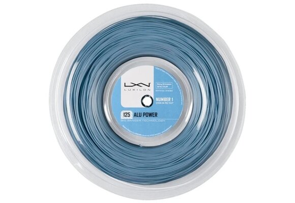Luxilon Alu Power 125/16L Tennis String 220m Reel (Ice Blue)