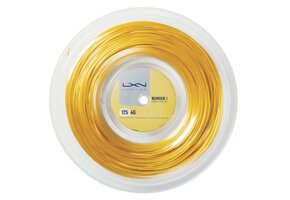 Luxilon 4G Soft 125/16L Tennis String 220M Reel (Gold)