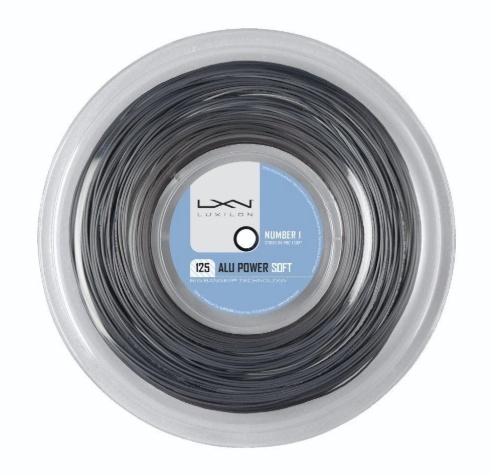 Luxilon Alu Power Soft 125/16L Tennis String 220M Reel (Silver)