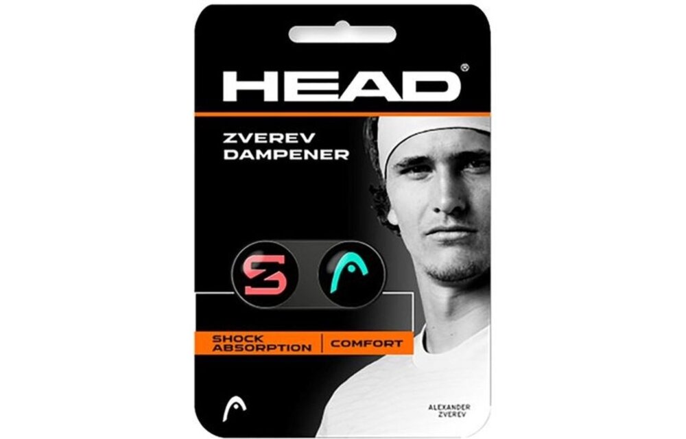 Head Zverev Dampener - Teal/Hot Lava