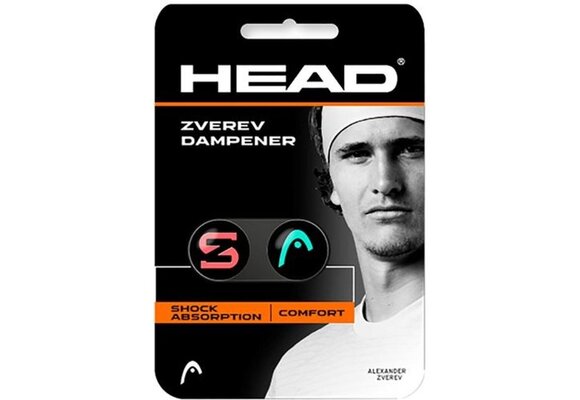 Head Zverev Dampener - Teal/Hot Lava