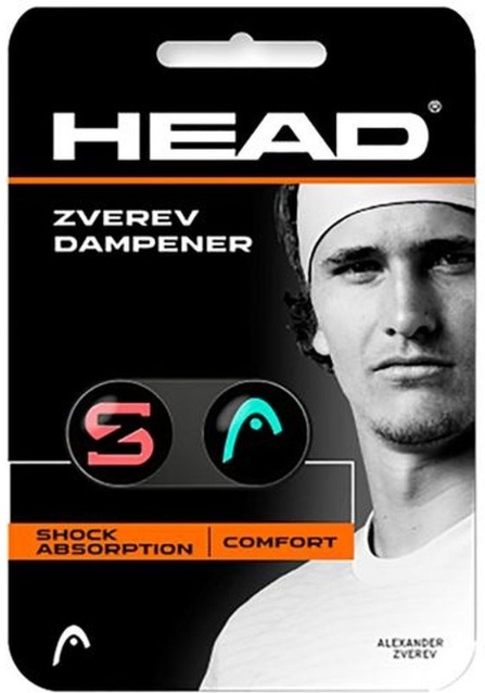 Head Zverev Dampener - Teal/Hot Lava