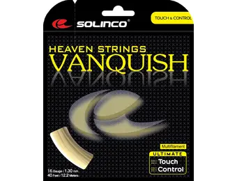 Solinco Vanquish 16/1.30 Tennis String (Natural)