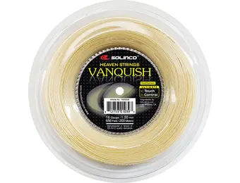 Solinco Vanquish 16/1.20 Tennis String Reel (Natural)