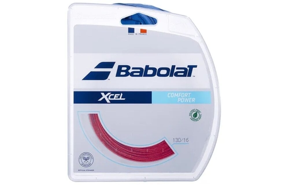 Babolat Xcel 16/1.30 Tennis String (Red)