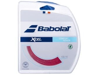 Babolat Xcel 16/1.30 Tennis String (Red)