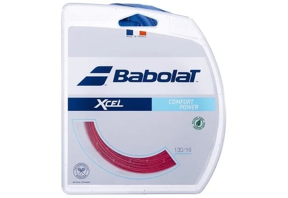 Babolat Xcel 16/1.30 Tennis String (Red)
