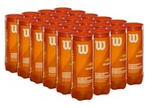 Wilson US Open Tournament 60' Orange Junior Tennis Balls - 24 Can Case