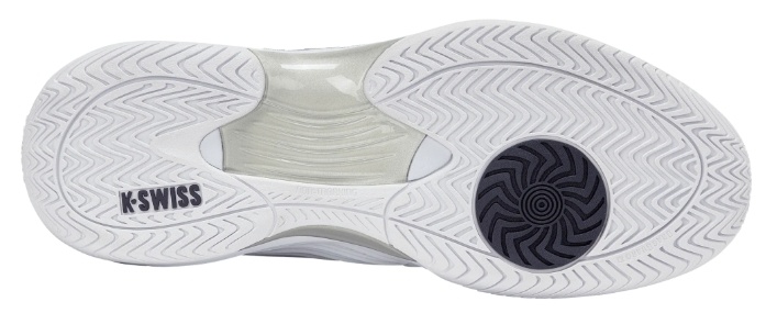 K-Swiss Hypercourt Express 3 WIDE Men's Tennis Shoe (White/Peacoat)