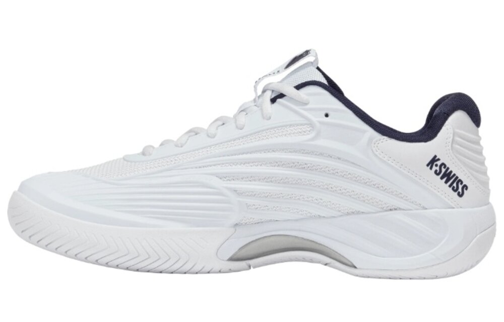 K-Swiss Hypercourt Express 3 WIDE Men's Tennis Shoe (White/Peacoat)