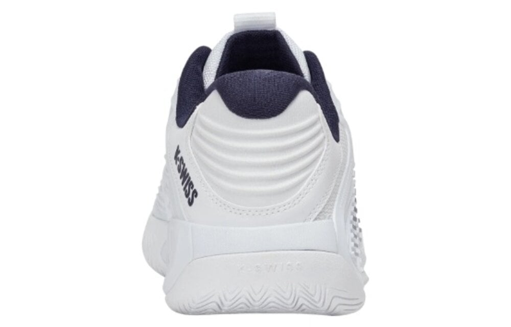 K-Swiss Hypercourt Express 3 WIDE Men's Tennis Shoe (White/Peacoat)