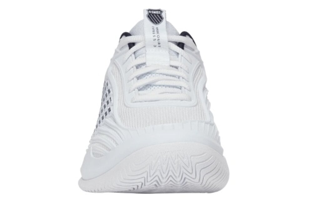 K-Swiss Hypercourt Express 3 WIDE Men's Tennis Shoe (White/Peacoat)