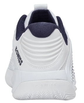 K-Swiss Hypercourt Express 3 Men's Tennis Shoe (White/Peacoat)