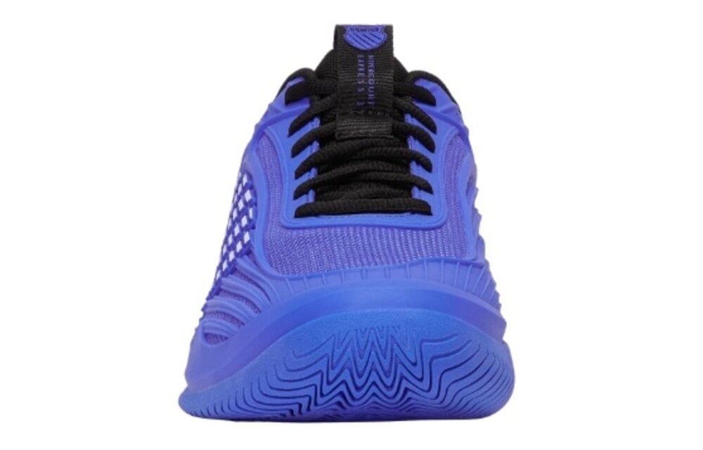 K-Swiss Hypercourt Express 3 Men's Tennis Shoe (Dazzling Blue/Black)