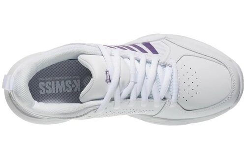 K-Swiss Court Express 2 Women's Tennis Shoe (White/Purple)