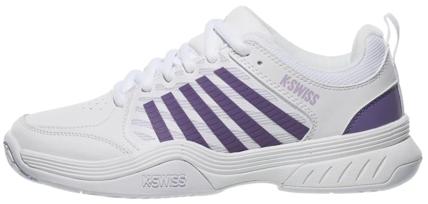 K-Swiss Court Express 2 Women's Tennis Shoe (White/Purple)