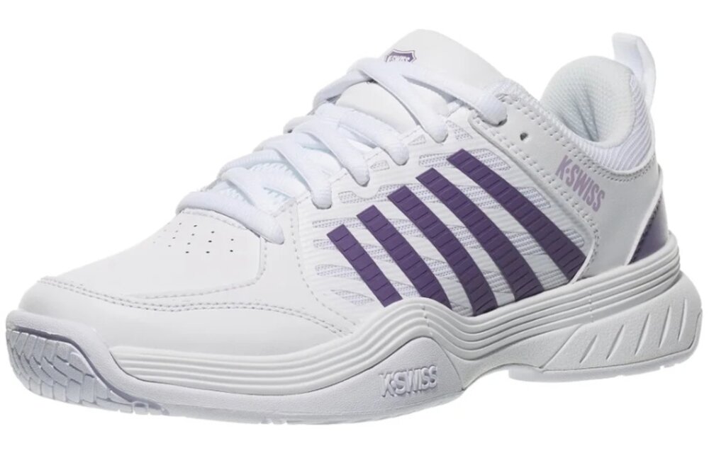 K-Swiss Court Express 2 Women's Tennis Shoe (White/Purple)