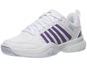 K-Swiss Court Express 2 Women's Tennis Shoe (White/Purple)