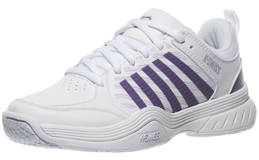 K-Swiss Court Express 2 Women's Tennis Shoe (White/Purple)