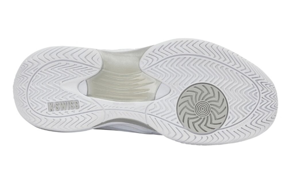 K-Swiss Hypercourt Express 3 Women's Tennis Shoe (White/Dawn Blue)