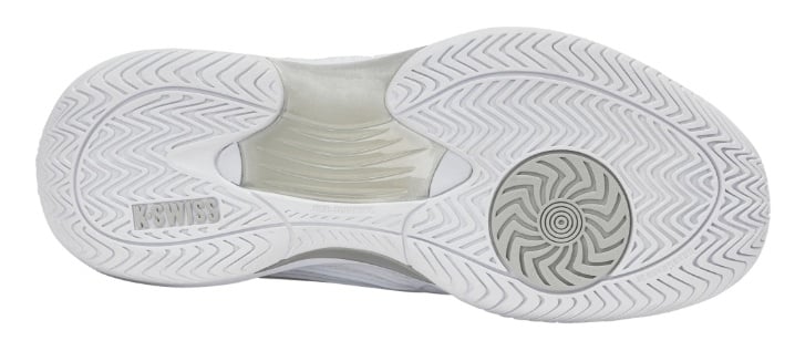 K-Swiss Hypercourt Express 3 Women's Tennis Shoe (White/Dawn Blue)