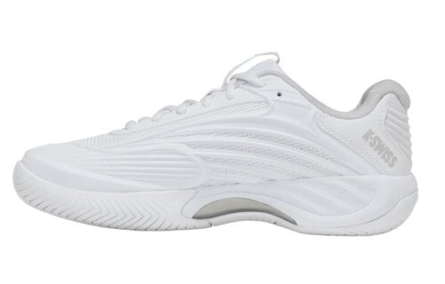 K-Swiss Hypercourt Express 3 Women's Tennis Shoe (White/Dawn Blue)