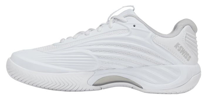 K-Swiss Hypercourt Express 3 Women's Tennis Shoe (White/Dawn Blue)