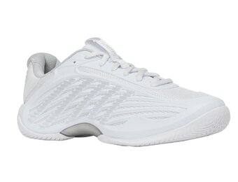 K-Swiss Hypercourt Express 3 Wide Women's Tennis Shoe (White/Dawn Blue)