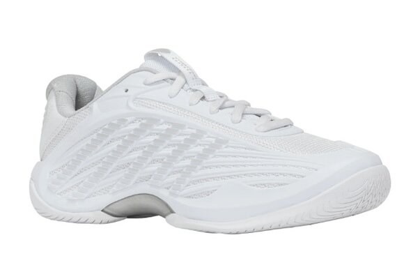 K-Swiss Hypercourt Express 3 Women's Tennis Shoe (White/Dawn Blue)
