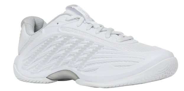K-Swiss Hypercourt Express 3 Women's Tennis Shoe (White/Dawn Blue)