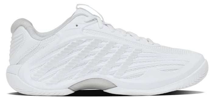 K-Swiss Hypercourt Express 3 Women's Tennis Shoe (White/Dawn Blue)