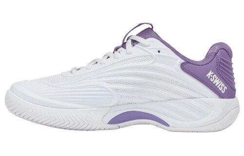 K-Swiss Hypercourt Express 3 Women's Tennis Shoe (White/Purple)