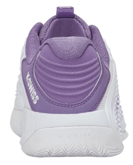 K-Swiss Hypercourt Express 3 Women's Tennis Shoe (White/Purple)