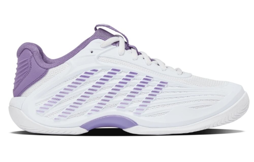 K-Swiss Hypercourt Express 3 Women's Tennis Shoe (White/Purple)