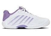 K-Swiss Hypercourt Express 3 Women's Tennis Shoe (White/Purple)