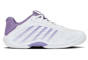 K-Swiss Hypercourt Express 3 Women's Tennis Shoe (White/Purple)