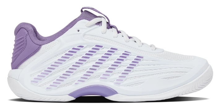 K-Swiss Hypercourt Express 3 Women's Tennis Shoe (White/Purple)