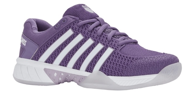 K-Swiss Express Light Wide Women's Pickleball Shoe (Purple/White)