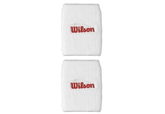 Wilson Wristband White 2 Pack