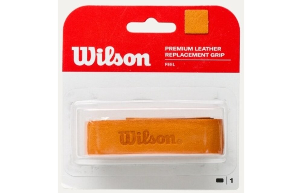 Wilson Leather Replacement Grip Orange