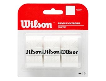 Wilson Pro Overgrip x3 (White)