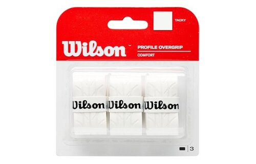 Wilson Pro Overgrip x3 (White)