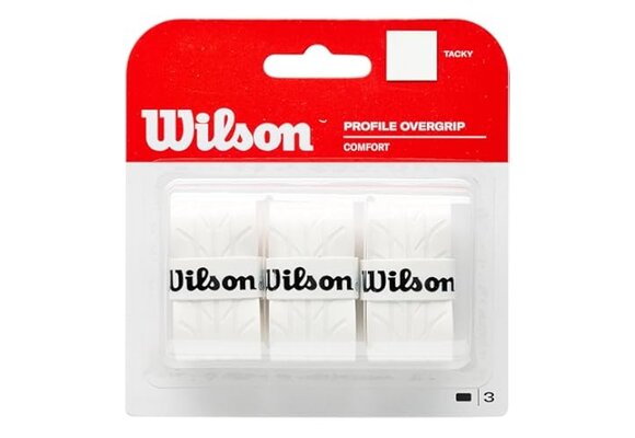 Wilson Pro Overgrip x3 (White)