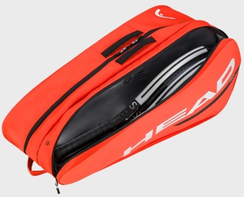 Head Tour L 9 Racquet Bag (Orange)