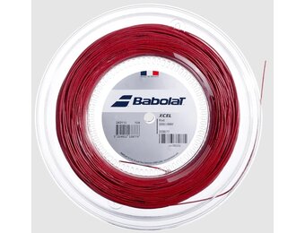 Babolat Xcel 130/16 Tennis String Reel 200m (Red)