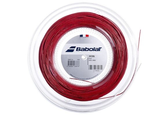 Babolat Xcel 125/17 Tennis String Reel 200m (Red)
